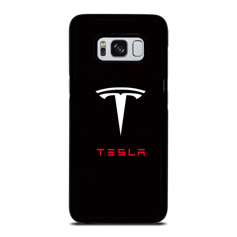 TESLA ELECTRIC CAR LOGO Samsung Galaxy S8 Case