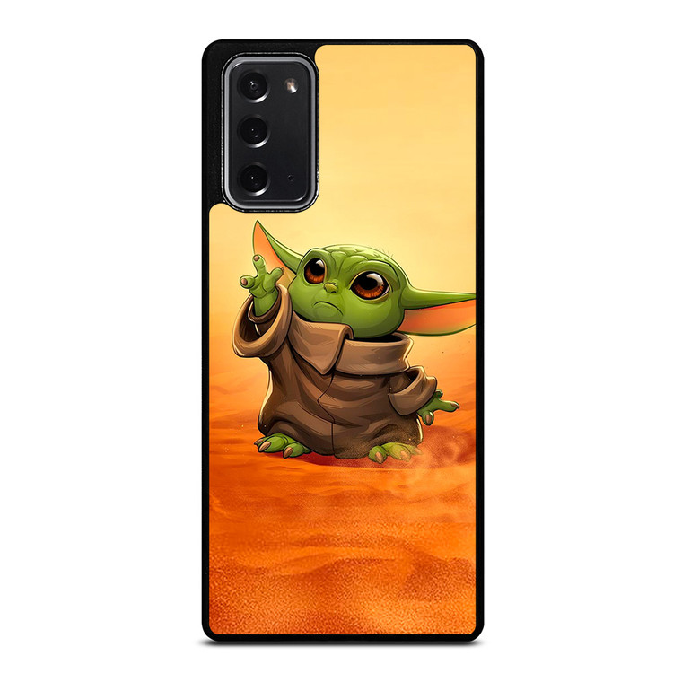 BABY YODA CARTOON STAR WARS Samsung Galaxy Note 20 Case