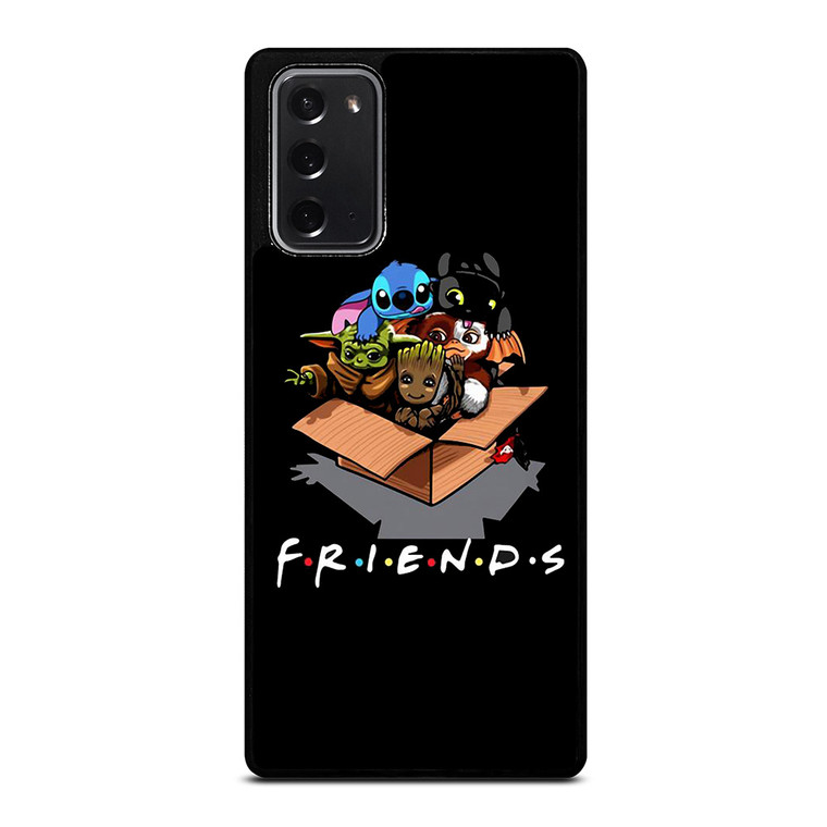 FRIENDS BABY YODA GROOT STITCH TOOTHLESS Samsung Galaxy Note 20 Case