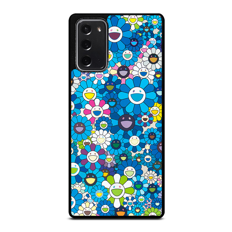 TAKASHI MURAKAMI BLUE FLOWERS Samsung Galaxy Note 20 Case