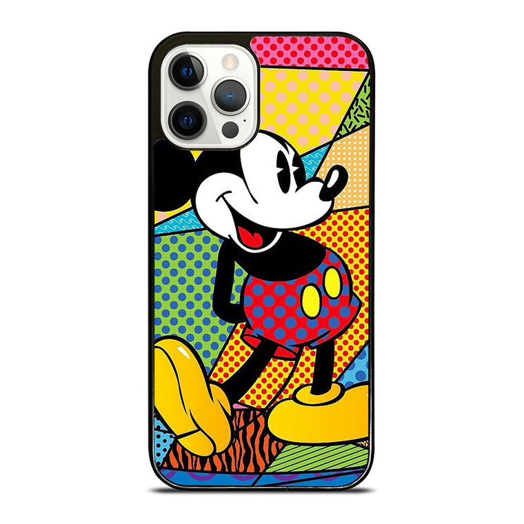 ROMERO BRITTO MICKEY MOUSE 2 iPhone 12 Pro Case