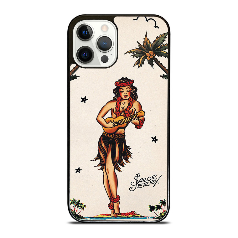 SAILOR JERRY S HULA GIRL 2 iPhone 12 Pro Case