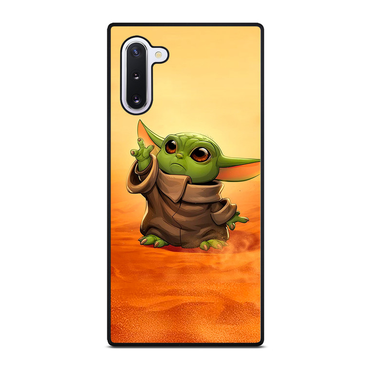 BABY YODA CARTOON STAR WARS Samsung Galaxy Note 10 Case