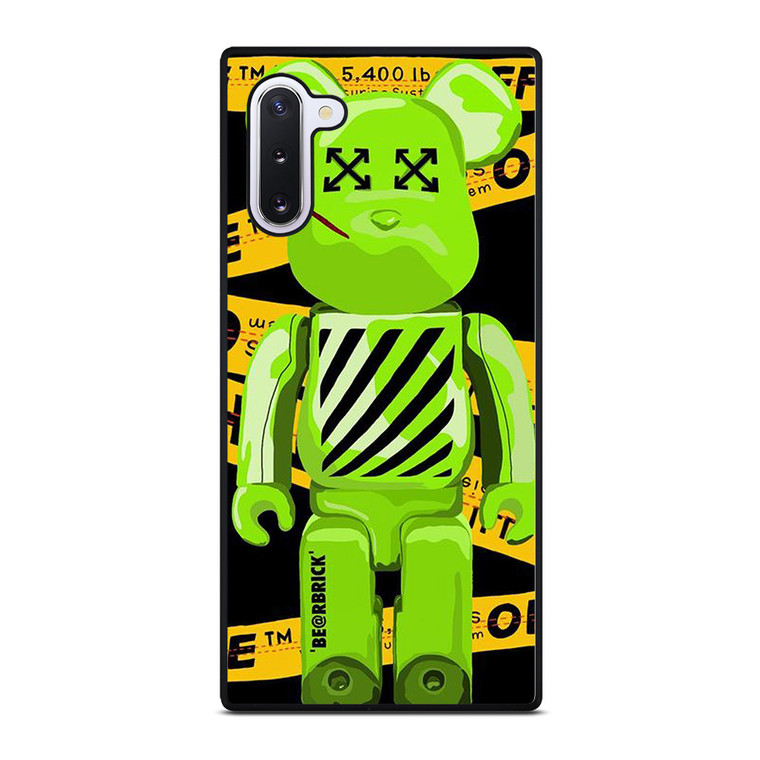 BEARBRICK X OFF WHITE 2 Samsung Galaxy Note 10 Case
