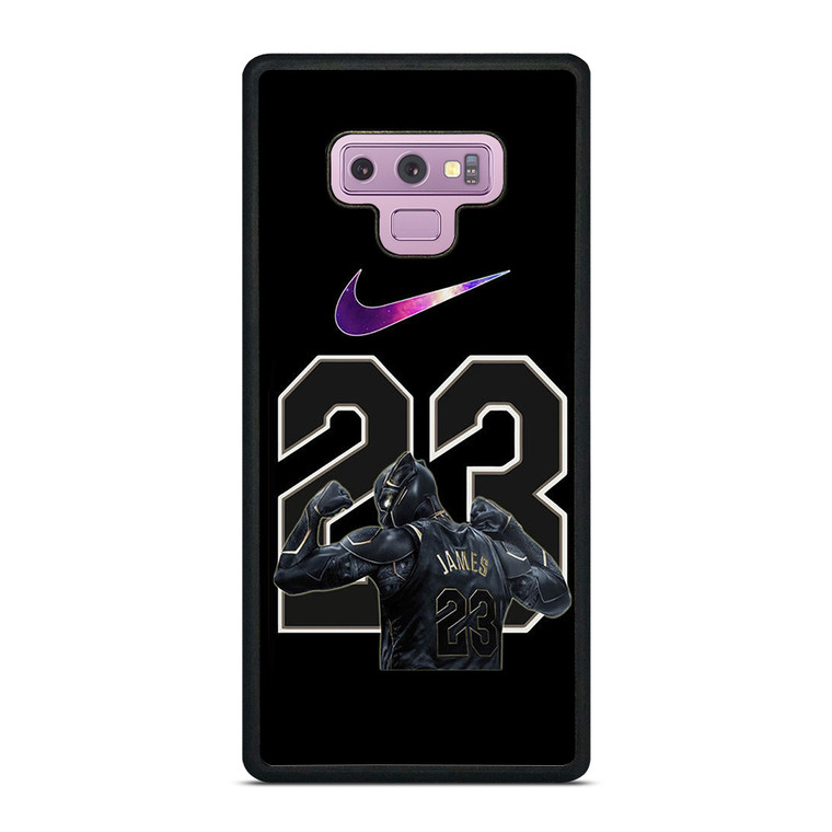 BLACK PANTHER LEBRON JAMES 23 Samsung Galaxy Note 9 Case