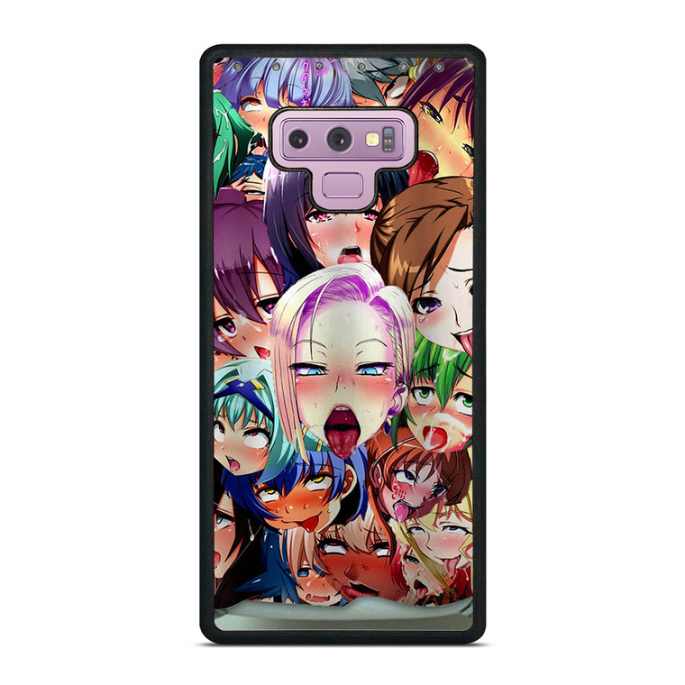 CUTE AHEGAO CHARACTERS Samsung Galaxy Note 9 Case