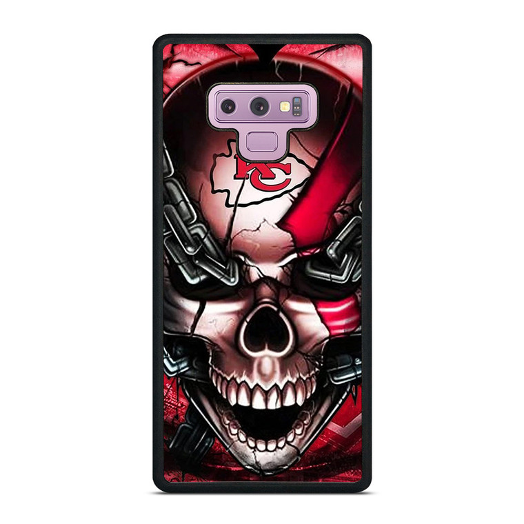KANSAS CITY CHIEFS SKULL Samsung Galaxy Note 9 Case