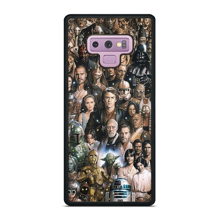 STAR WARS CHARACTERS ART Samsung Galaxy Note 9 Case