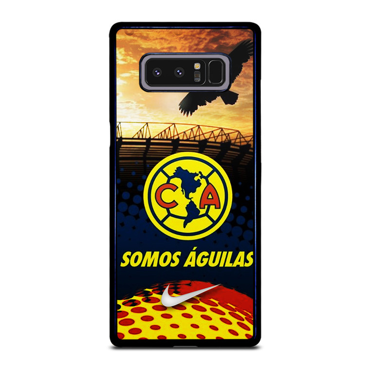 CLUB AMERICA LOGO SOMOS AGUILAS Samsung Galaxy Note 8 Case