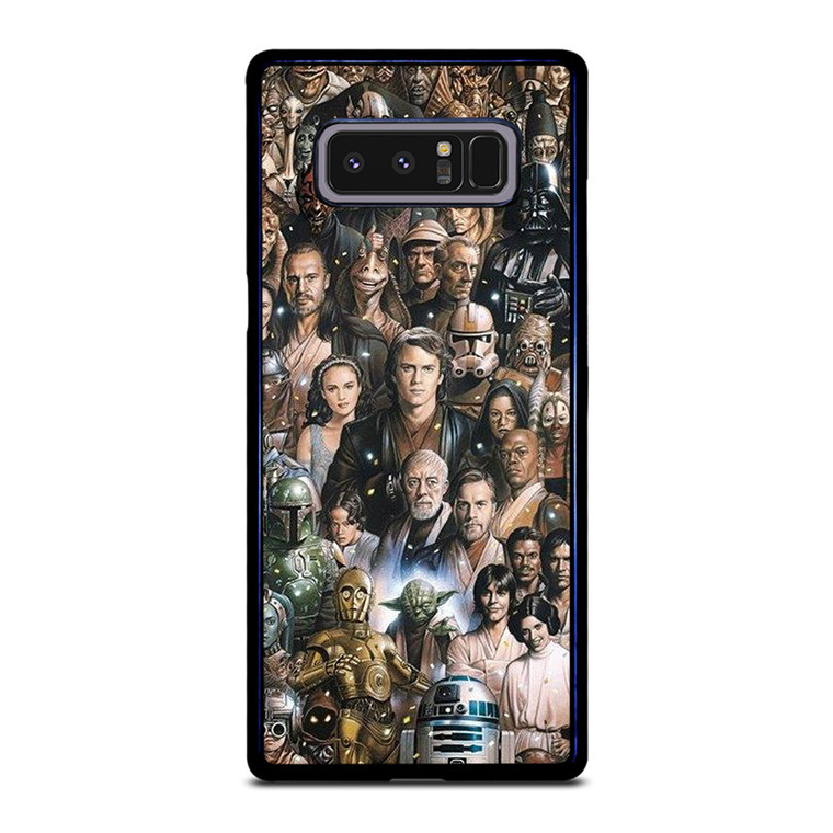 STAR WARS CHARACTERS ART Samsung Galaxy Note 8 Case