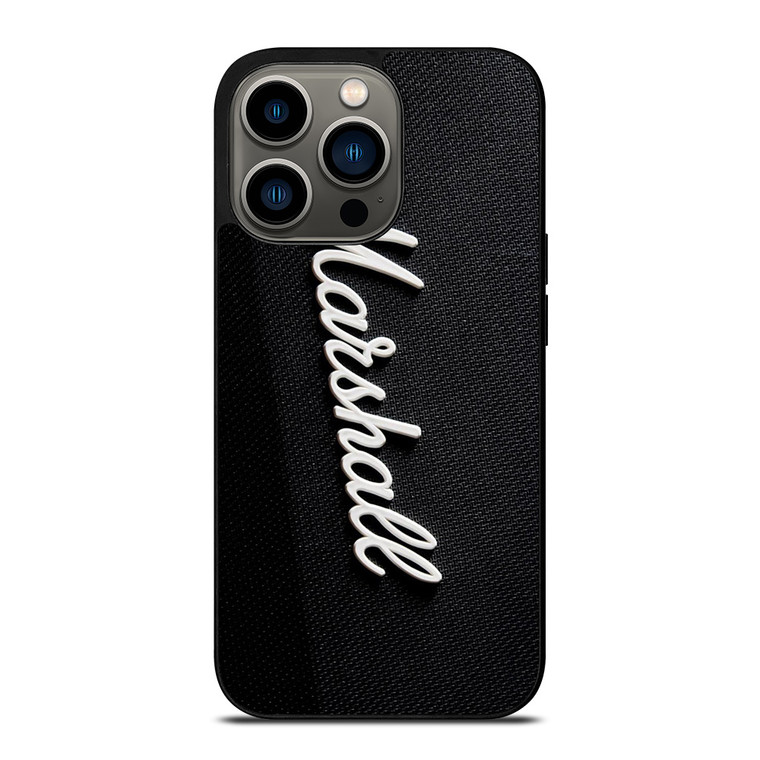 MARSHALL SPEAKER LOGO iPhone 13 Pro Case