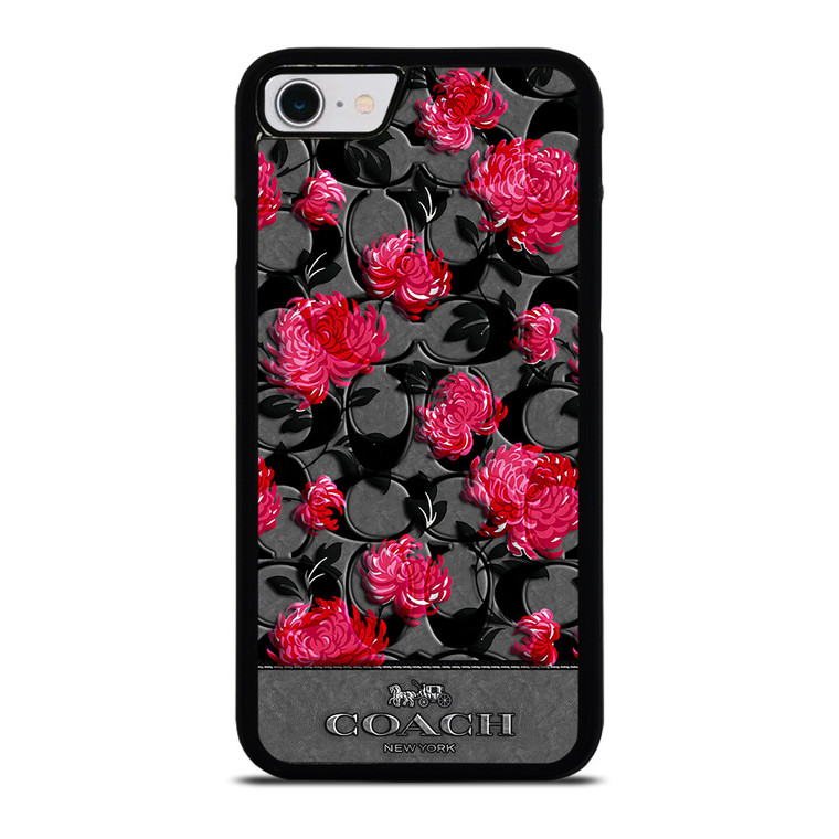 COACH NEW YORK FLOWER 3 iPhone SE 2022 Case