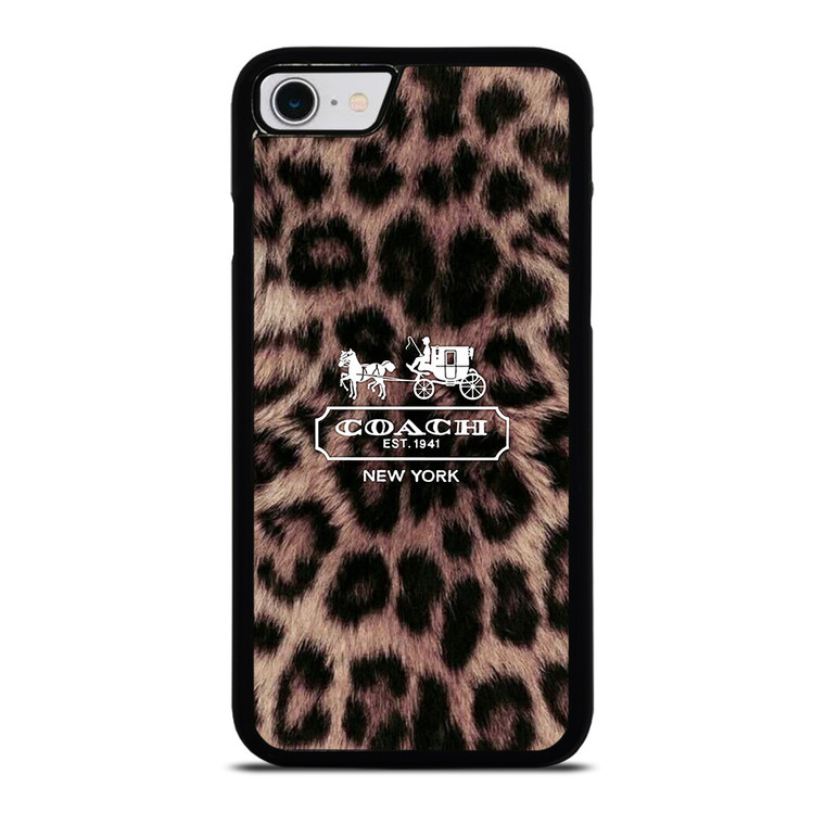 COACH NEW YORK LEOPARD iPhone SE 2022 Case