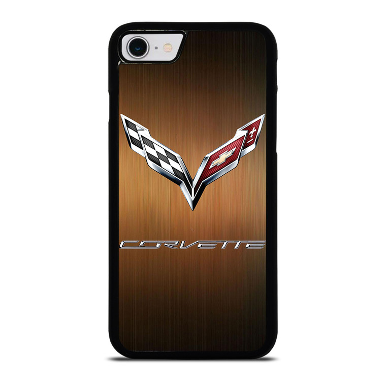 CORVETTE WOODEN LOGO iPhone SE 2022 Case