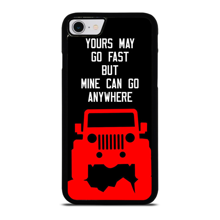 JEEP ADVENTURE QUOTE iPhone SE 2022 Case