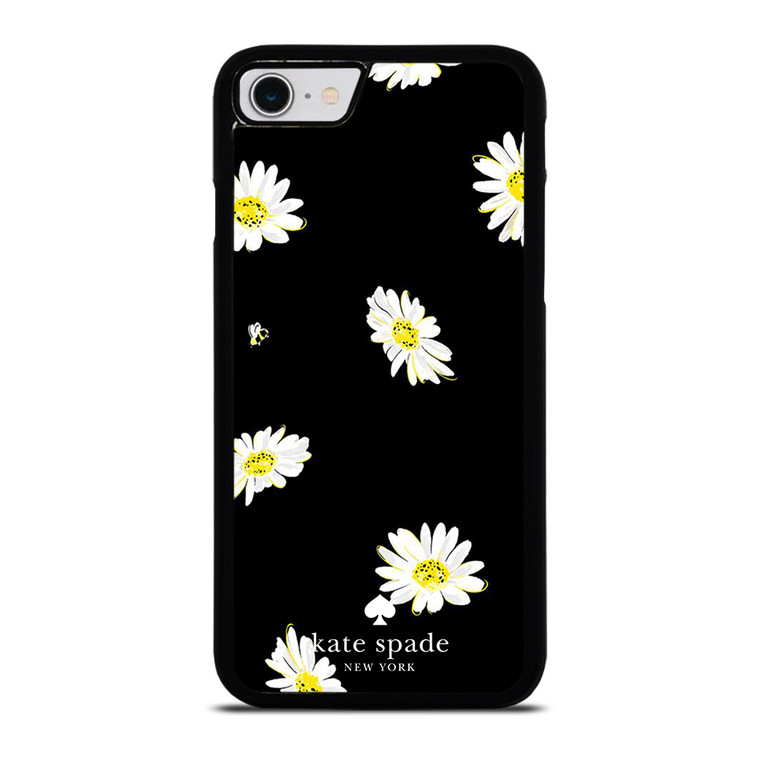KATE SPADE FLOWER IN BLACK iPhone SE 2022 Case