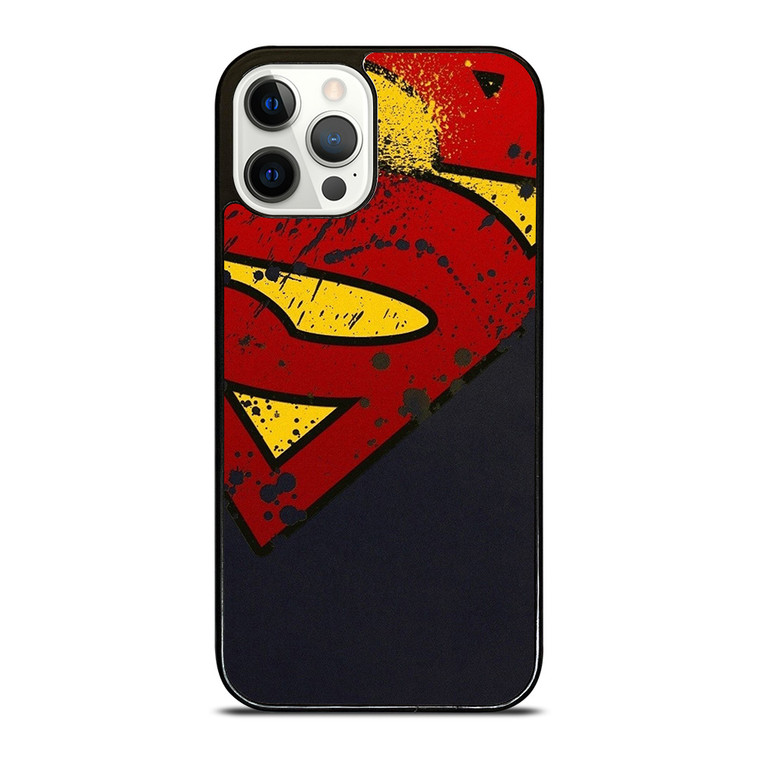 SUPERMAN LOGO BRUSH iPhone 12 Pro Case