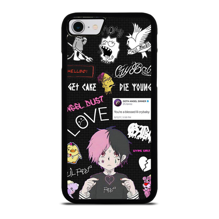 LIL PEEP STICKER COLLECTION iPhone SE 2022 Case