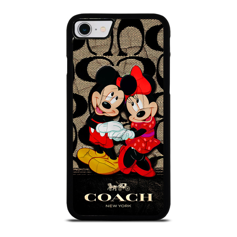 MICKEY MINNIE MOUSE COACH iPhone SE 2022 Case