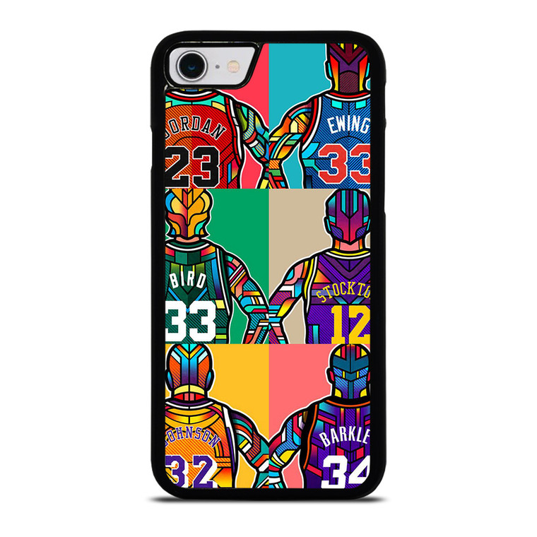 NBA LEGENDS ART iPhone SE 2022 Case