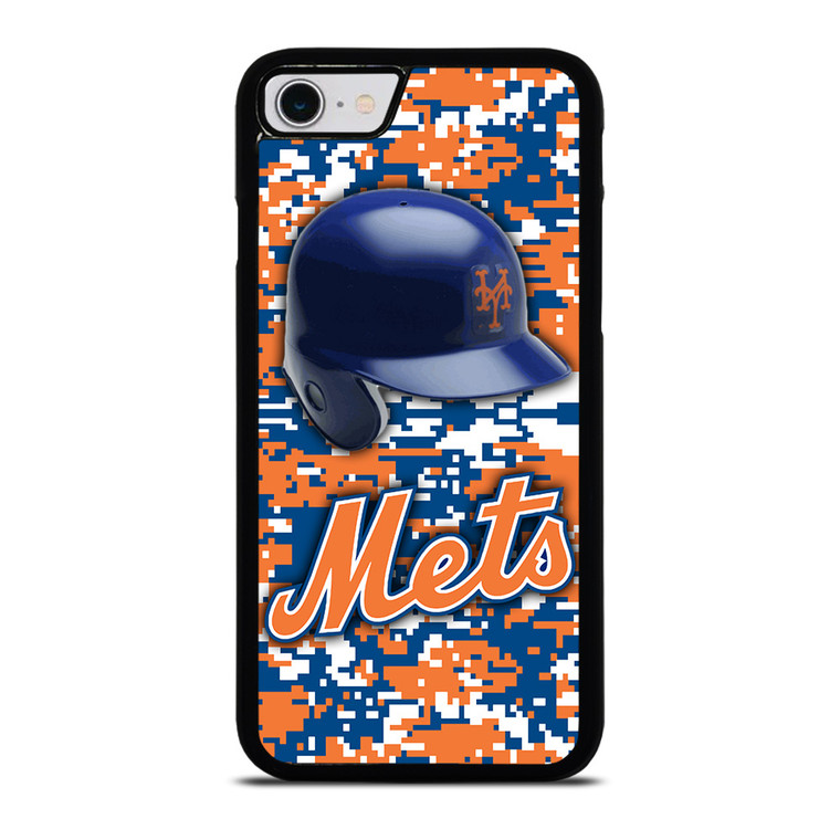 NEW YORK METS CAMO iPhone SE 2022 Case
