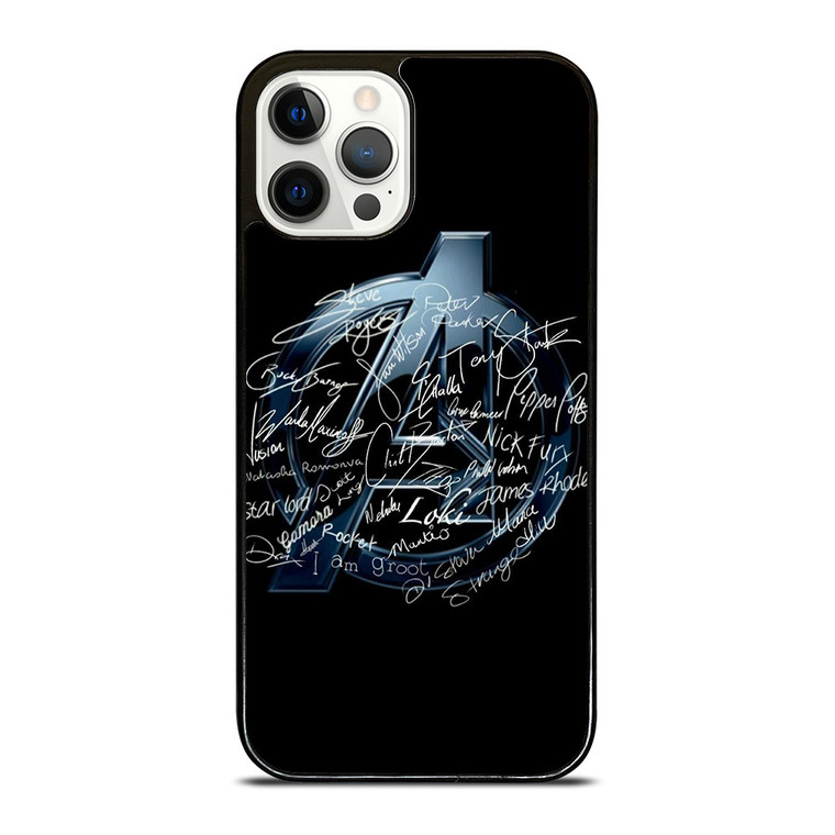 THE AVENGERS SIGNATURE iPhone 12 Pro Case THE AVENGERS SIGNATURE iPhone 12 Pro Case