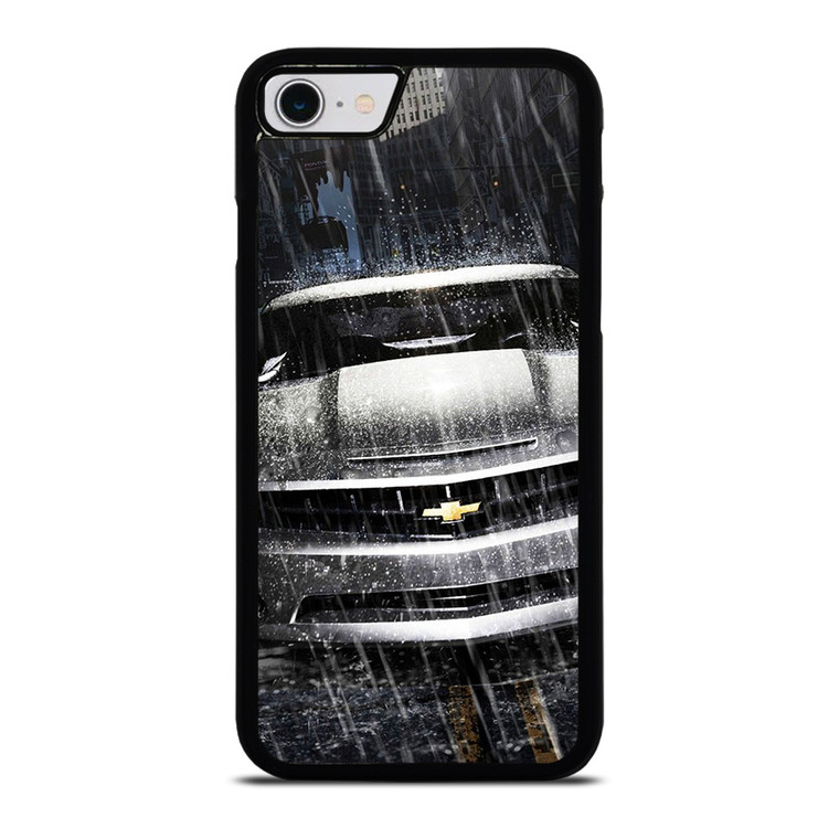 SILVER CHEVROLET CAMARO iPhone SE 2022 Case