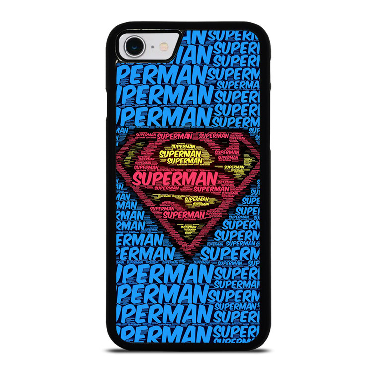 SUPERMAN LOGO ART iPhone SE 2022 Case