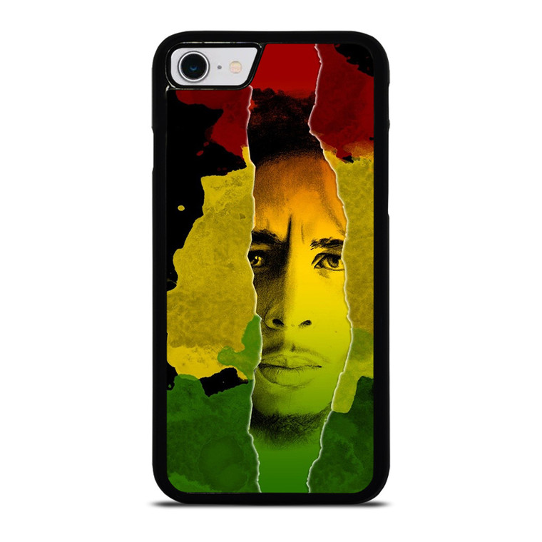 BOB MARLEY REGGAE PAPER ART iPhone SE 2022 Case