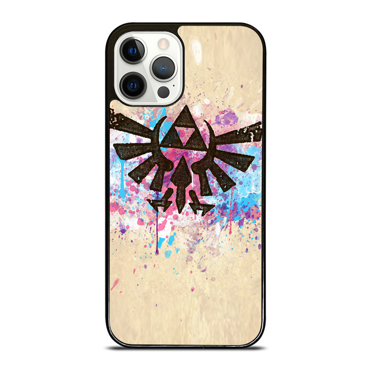 TRIFORCE SPLASH EMBLEM ART iPhone 12 Pro Case