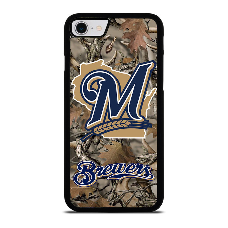 TREE CAMO MILWAUKEE BREWERS MLB iPhone SE 2022 Case