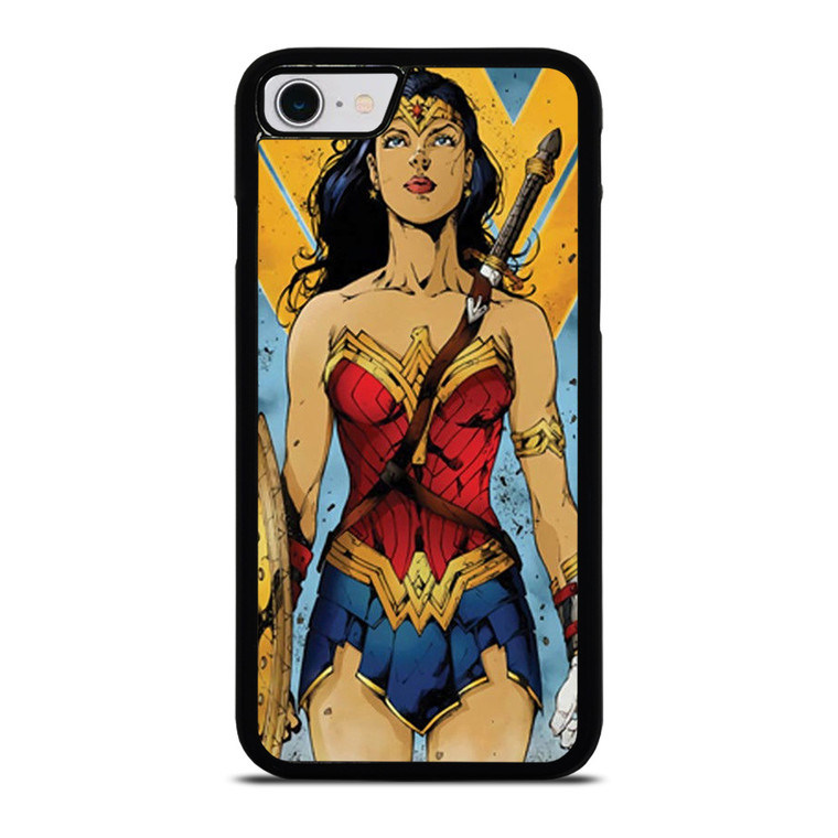 WONDER WOMAN DIANA COMIC iPhone SE 2022 Case WONDER WOMAN DIANA COMIC iPhone SE 2022 Case