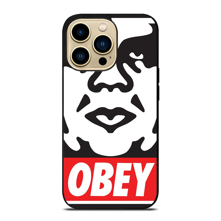 OBEY CLOTHING LOGO iPhone 14 Pro Max Case OBEY CLOTHING LOGO iPhone 14 Pro Max Case