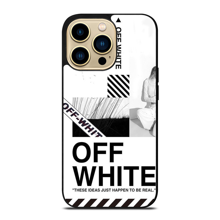 OFF WHITE ARTWORK iPhone 14 Pro Max Case
