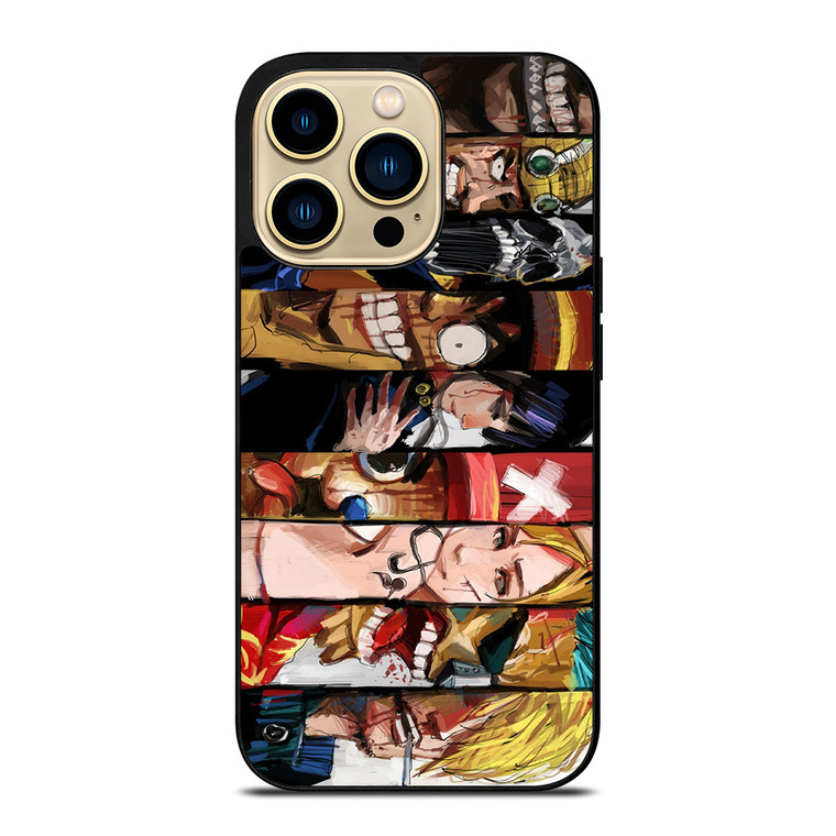 ONE PIECE CHARACTER COLLAGE iPhone 14 Pro Max Case