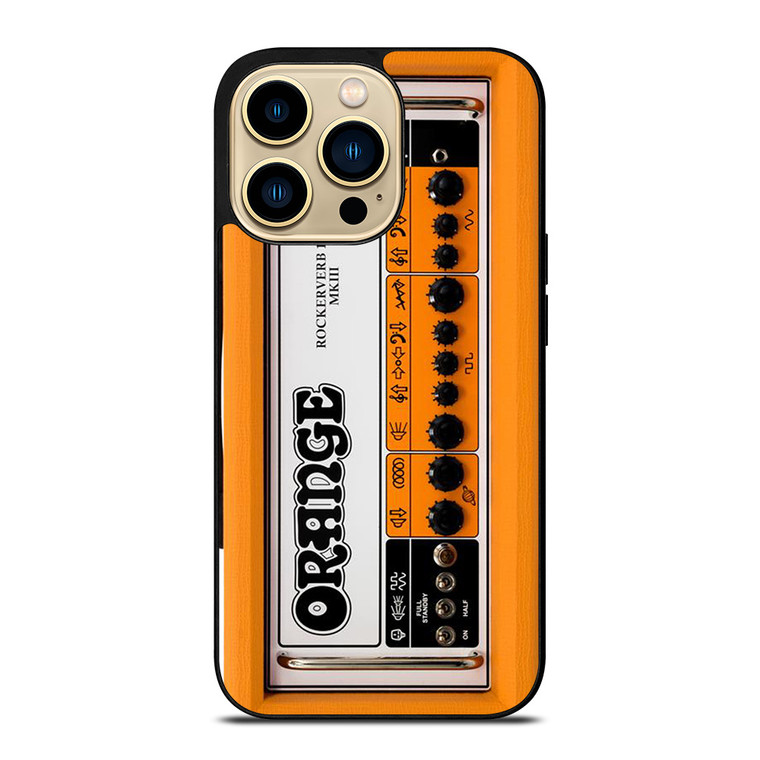 ORANGE GUITAR BASS AMP iPhone 14 Pro Max Case