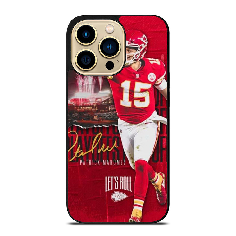 PATRICK MAHOMES KC CHIEFS iPhone 14 Pro Max Case