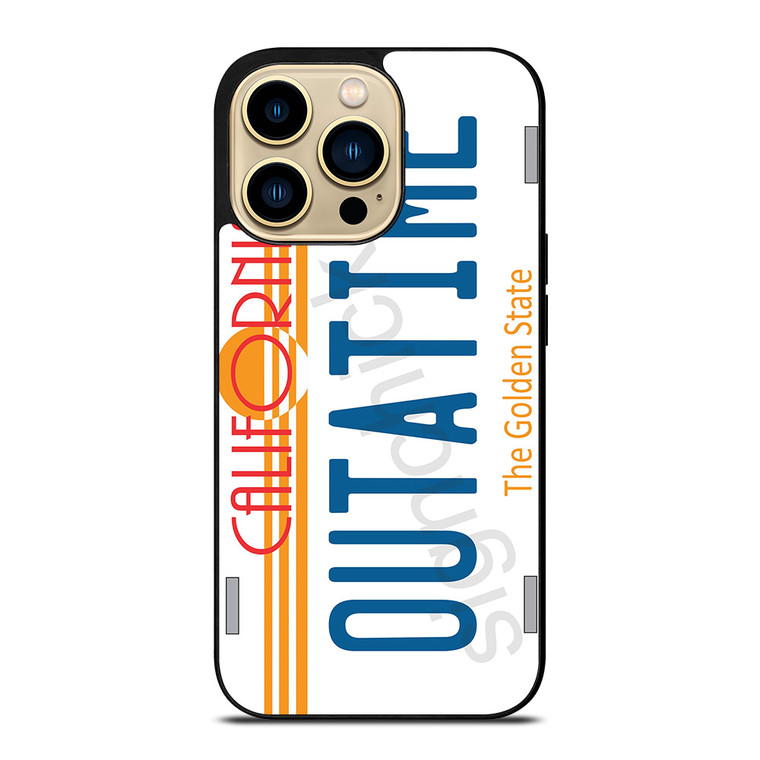 PLATE LICENSE CALIFORNIA iPhone 14 Pro Max Case