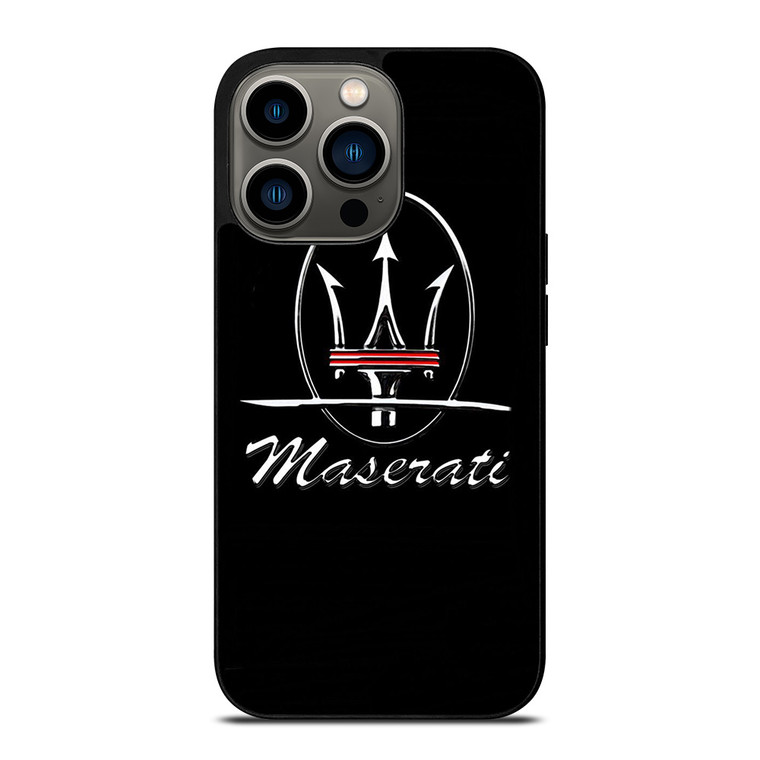 MASERATI METAL LOGO iPhone 13 Pro Case