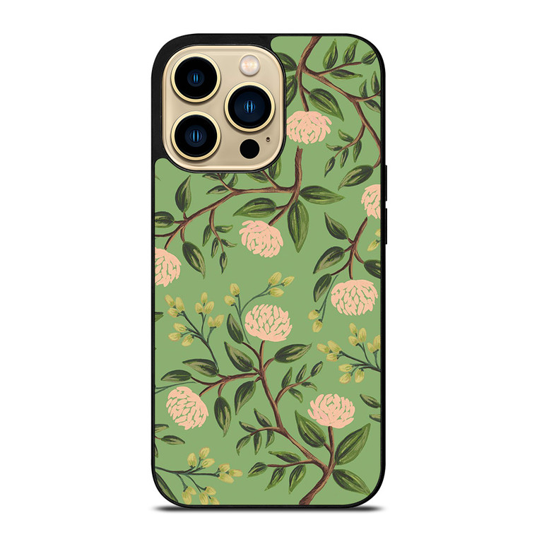 RIFLE PAPER EMERALD PEONIES iPhone 14 Pro Max Case