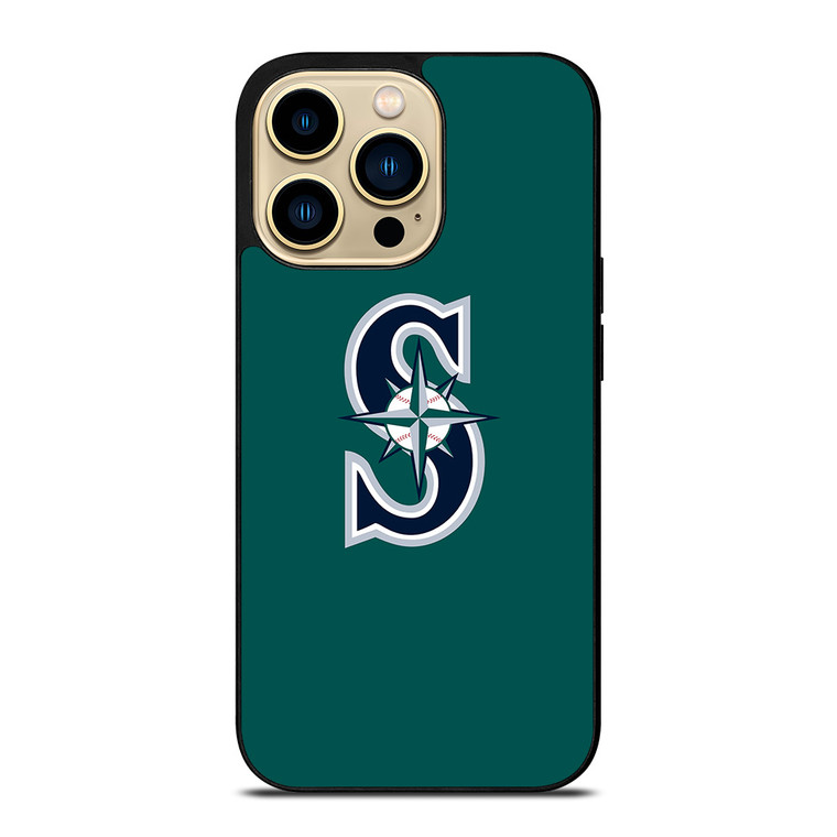 SEATTLE MARINERS LOGO GREEN iPhone 14 Pro Max Case