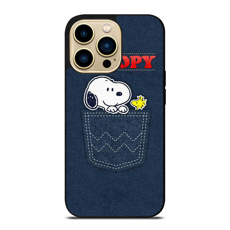 SNOOPY POCKET FRIEND iPhone 14 Pro Max Case