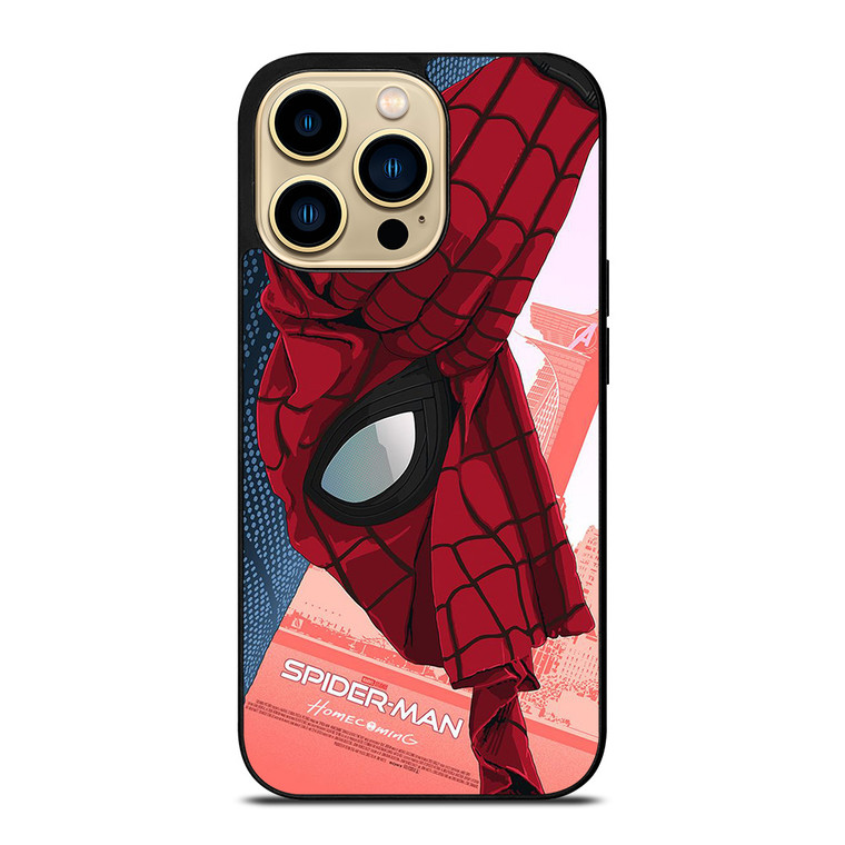 SPIDERMAN HOMECOMING MASK iPhone 14 Pro Max Case