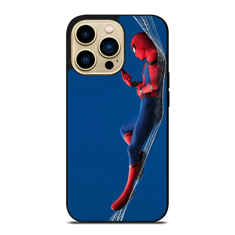 SPIDERMAN SPRIDER-MAN ON WEB iPhone 14 Pro Max Case
