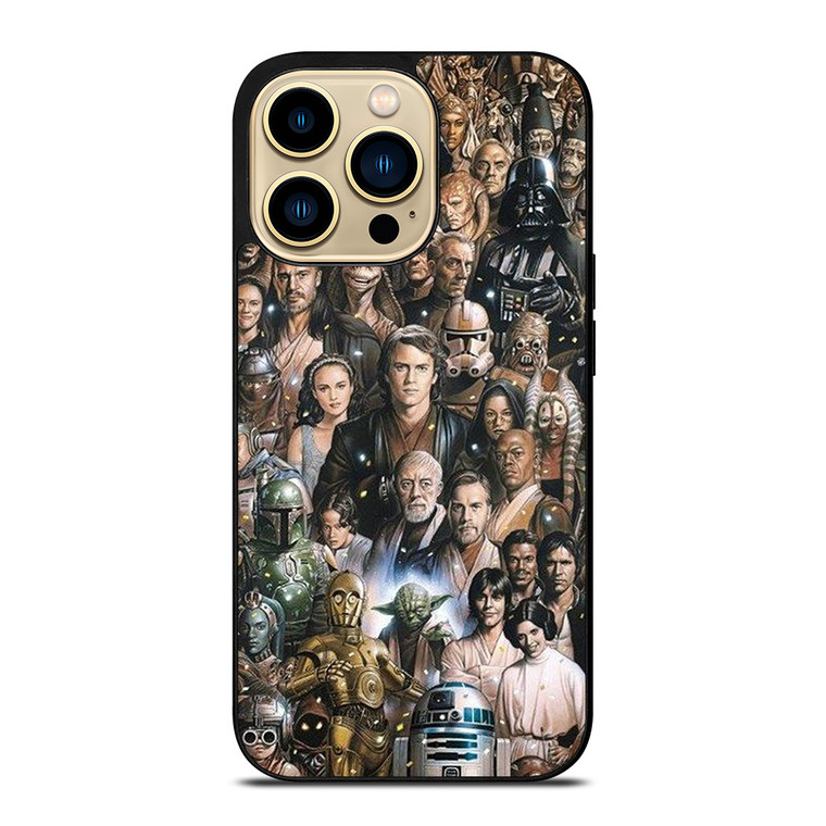 STAR WARS CHARACTERS ART iPhone 14 Pro Max Case STAR WARS CHARACTERS ART iPhone 14 Pro Max Case