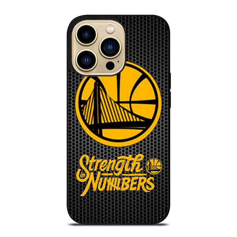 STRENGTH IN NUMBERS GOLDEN STATE WARRIORS iPhone 14 Pro Max Case