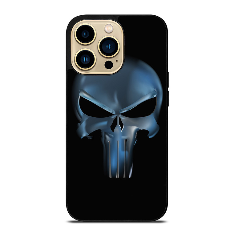 THE PUNISHER SKULL METAL LOGO iPhone 14 Pro Max Case