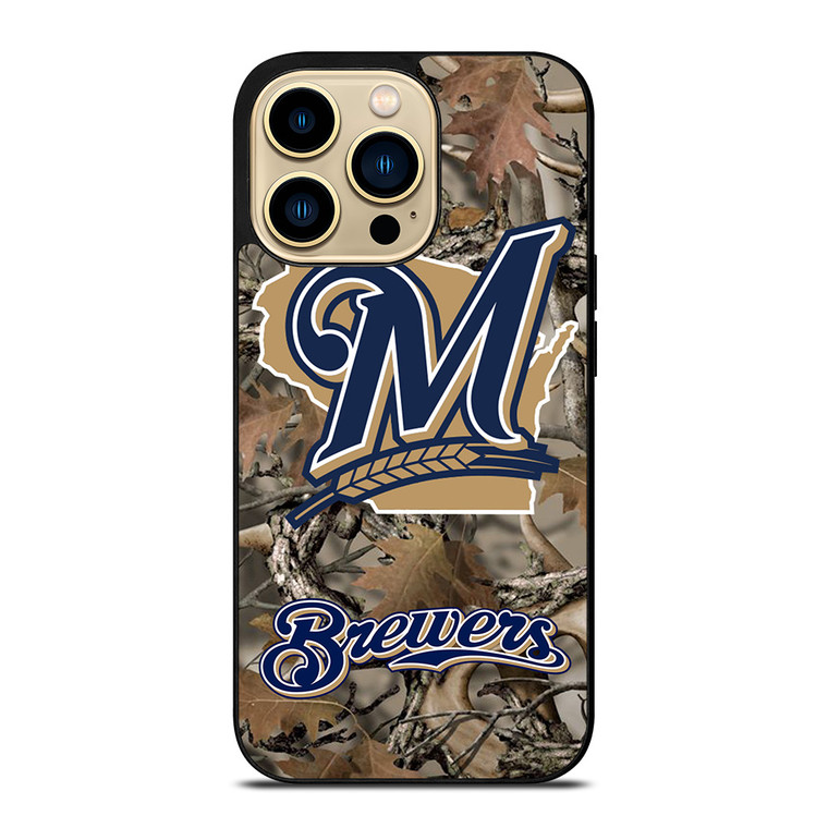 TREE CAMO MILWAUKEE BREWERS MLB iPhone 14 Pro Max Case