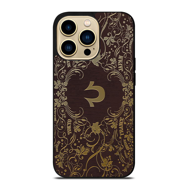 TRUE RELIGION GOLD ART iPhone 14 Pro Max Case