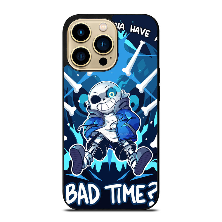 UNDERTALE SANS BAD TIME iPhone 14 Pro Max Case